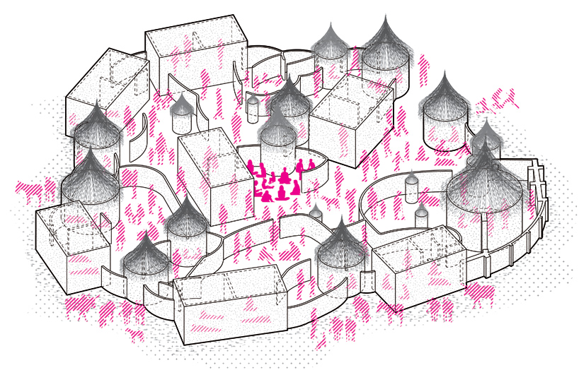 francis kere architecture place for gathering chicago architecture biennial 2015 designboom