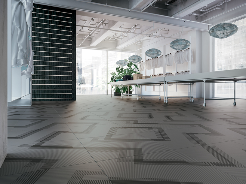 giulio iacchetti ceramiche refin labyrinth designboom 