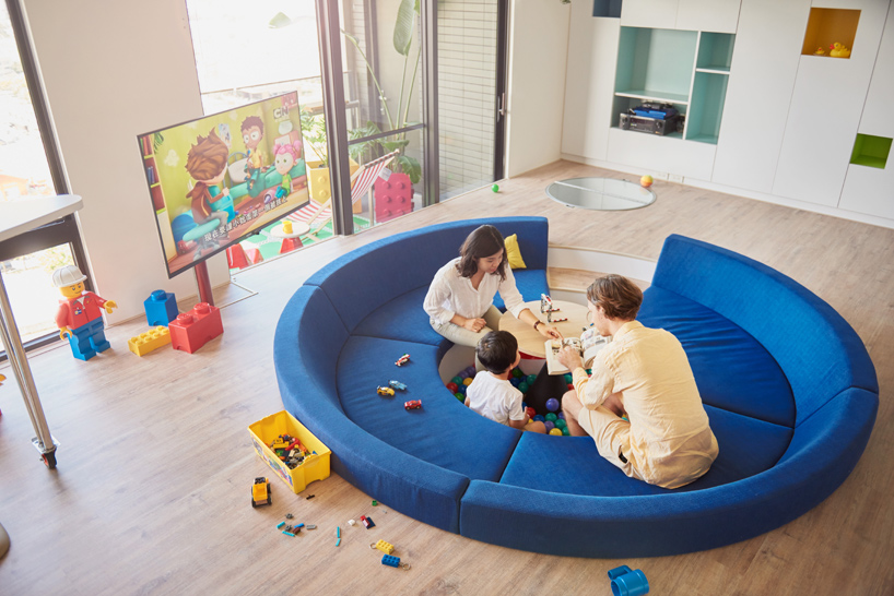 hao design studio the lego play pond interiors taiwan designboom