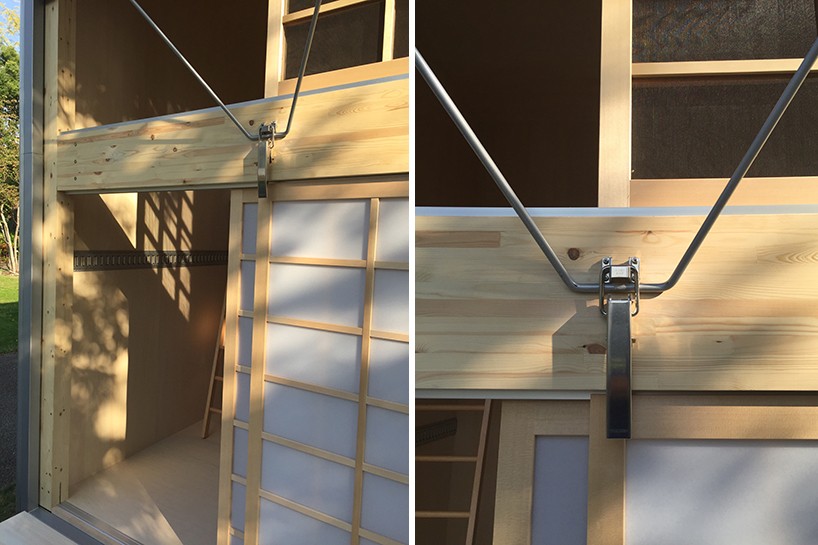 konstantin grcic aluminum muji hut tokyo designboom 