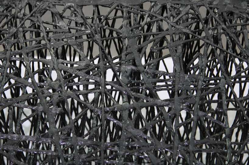 il hoon roh carbon fibre luno chair gwangju design biennale designboom 