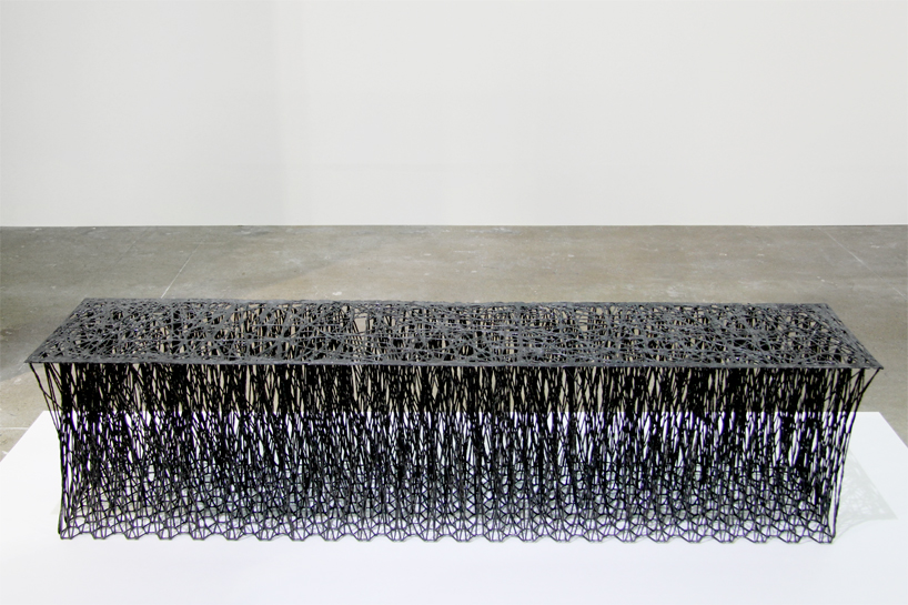 il hoon roh carbon fibre luno chair gwangju design biennale designboom 
