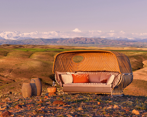 jean-marie massaud designs tigmi for dedon as a unique piece of micro-architecture
