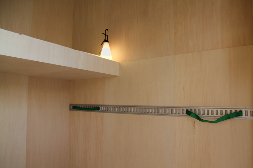 konstantin grcic aluminum muji hut tokyo designboom 