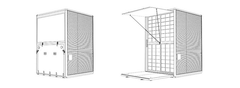 konstantin grcic aluminum muji hut tokyo designboom 