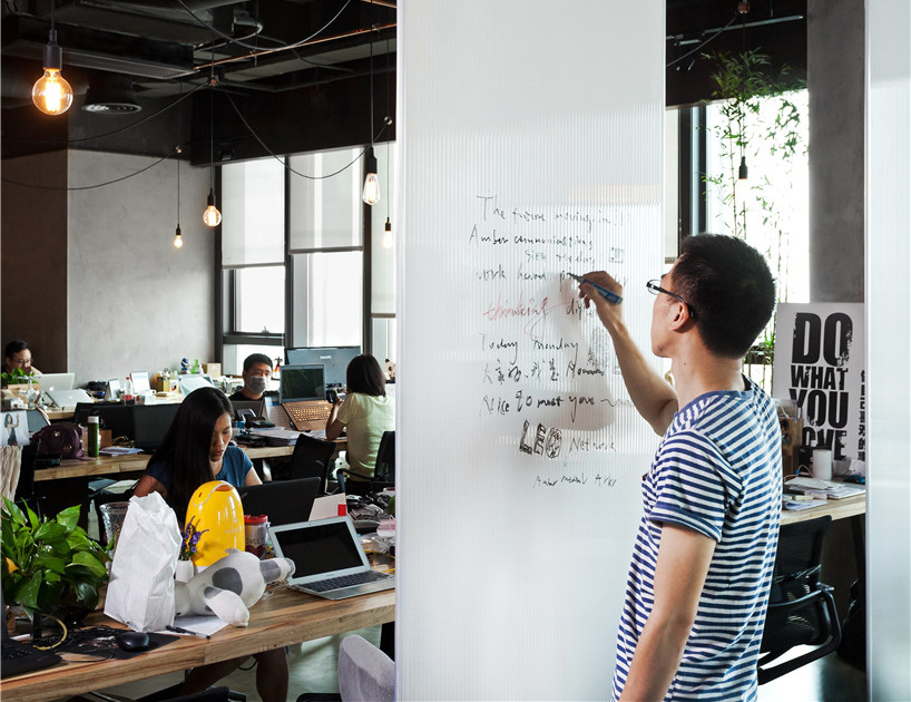 LLLab leo office shanghai china designboom