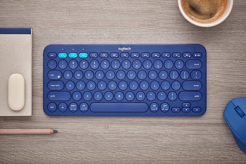 Feiz Design Studio Revitalizes Round Keys With Universal Logitech Bluetooth Keyboard