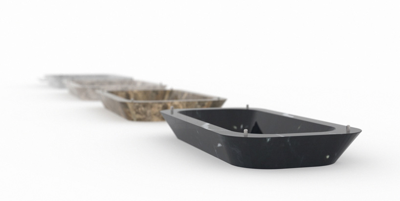 matter of stuff curated by MOS lithosphere coffee table designboom