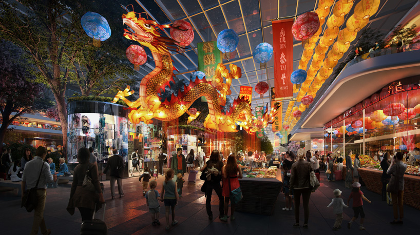 norman foster and partners taiwan taoyuan international airport terminal 3 competition designboom