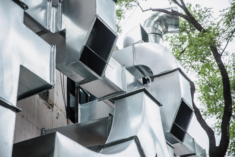 people's architecture office tubular baitasi visitor center BJDW beijing design week 2015 designboom