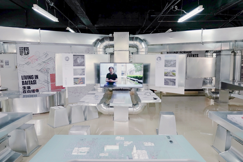 people's architecture office tubular baitasi visitor center BJDW beijing design week 2015 designboom