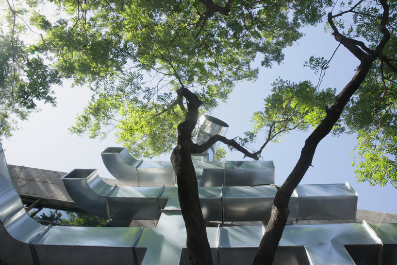people's architecture office tubular baitasi visitor center BJDW beijing design week 2015 designboom