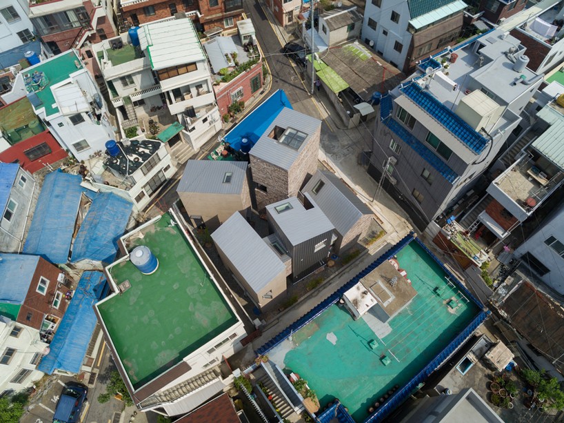 younghan chung architects five trees houses seoul korea designboom