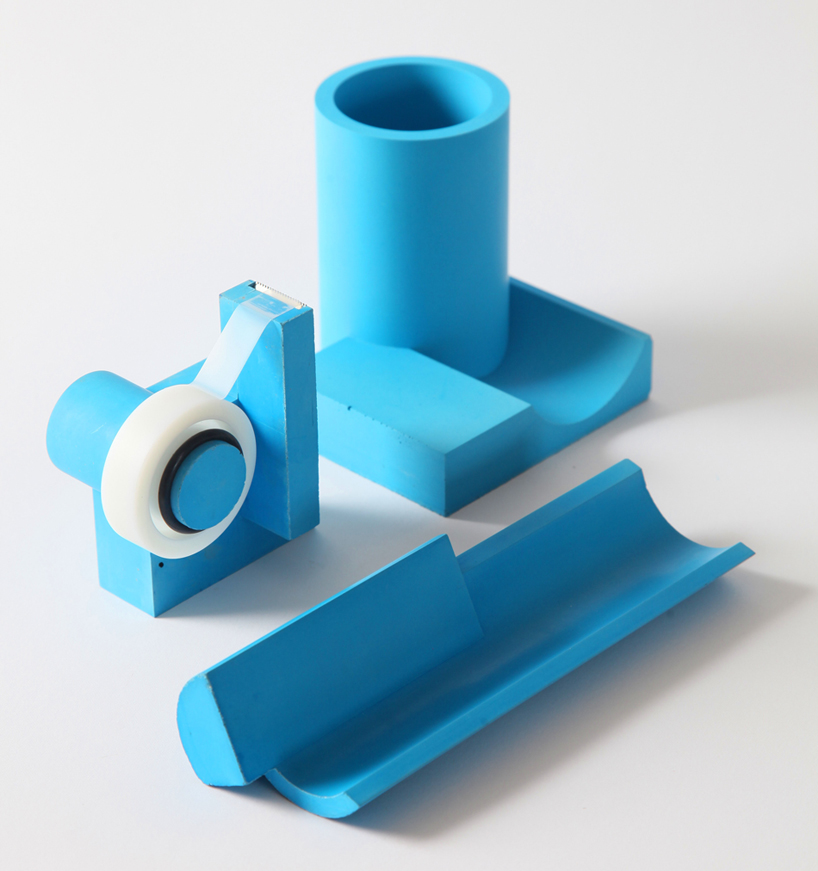 22designstudio merge desktop stationery set designboom 