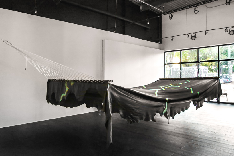 adrien missika hammock natuzzi designboom