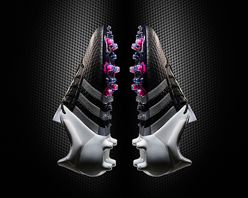 adidas paints the ACE and X series black, white and pink