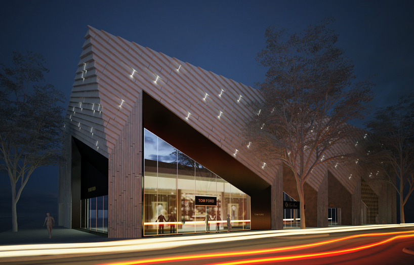 aranda lasch art deco project project miami design district tom ford store miami art week designboom