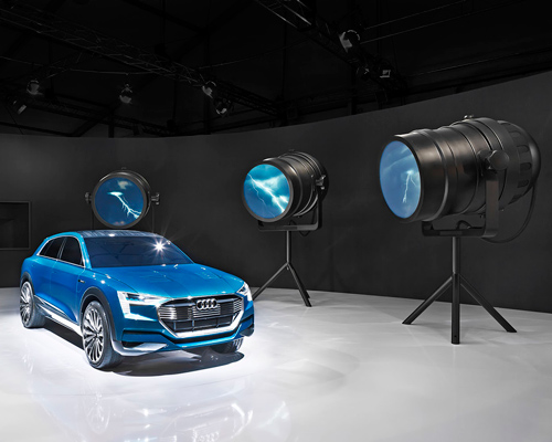 humans since 1982 spotlights the AUDI e-tron quattro concept at design miami/