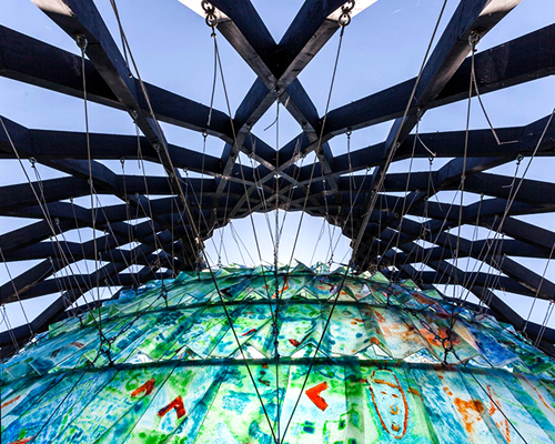 bureau SLA adds dome to fort asperen museum in the netherlands