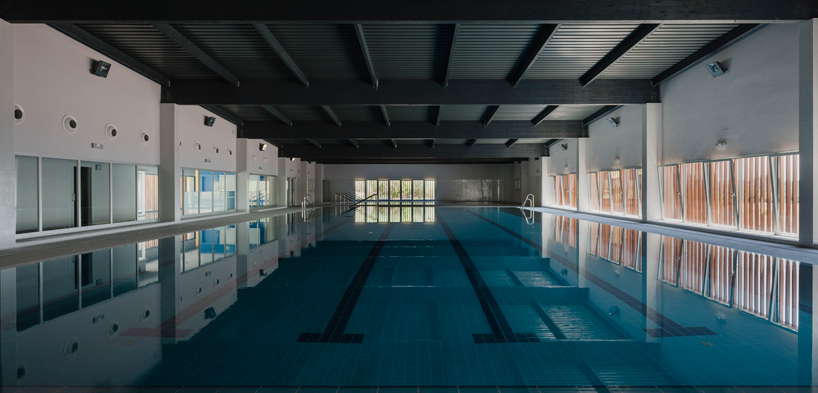 fernando suarez corchete municipal indoor swimming pool constantina seville designboom