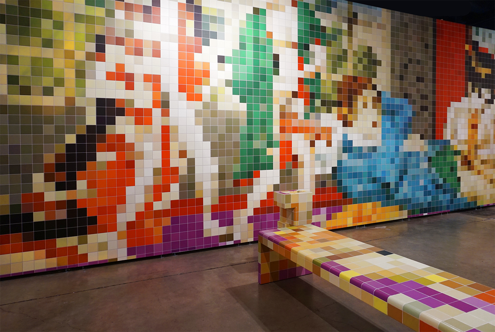 fondation-beyeler-art-basel-miami-beach-tobias-rehberger-pixelated-porn-designboom-06