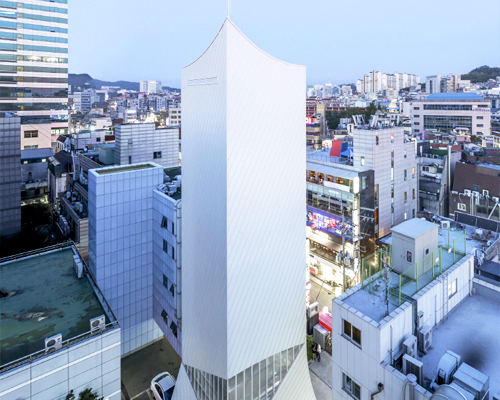 IROJE KHM architects adds parking building to seoul's complex