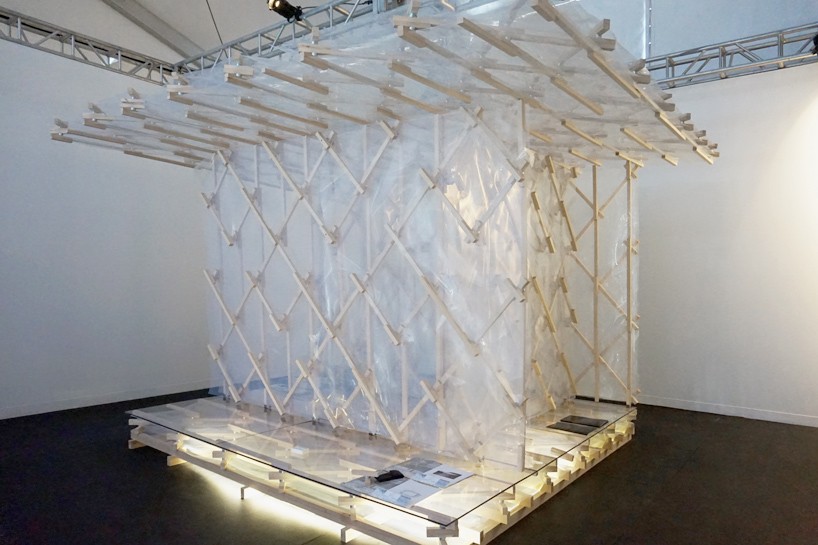 kengo kuma design miami tea pavilions galerie philippe gravier designboom