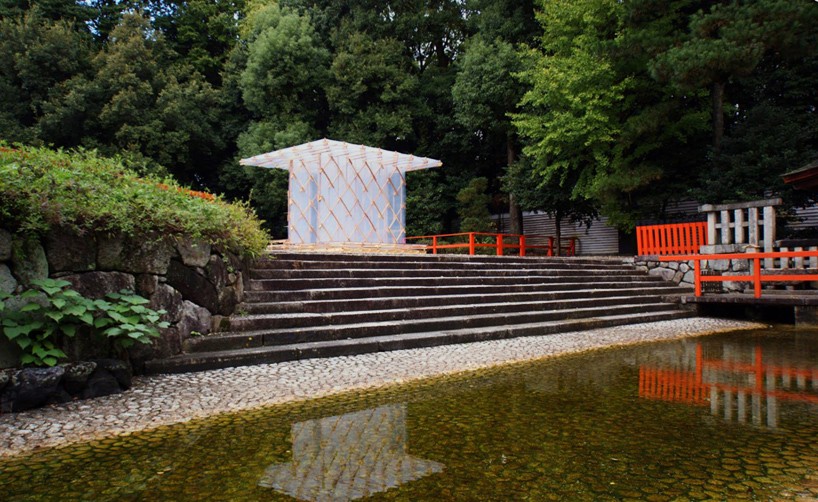 kengo kuma design miami tea pavilions galerie philippe gravier designboom