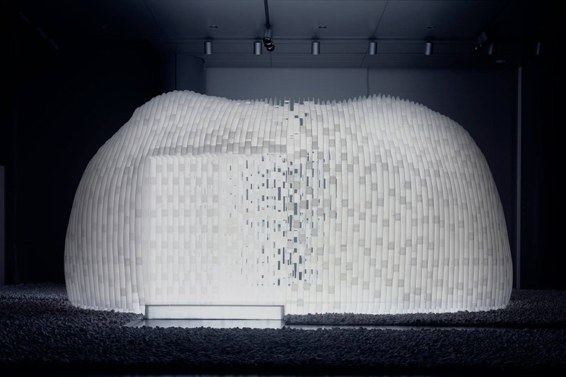 kengo kuma design miami tea pavilions galerie philippe gravier designboom