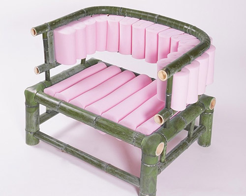 tadeas podracky brings traditional chinese bamboo chair into a contemporary context