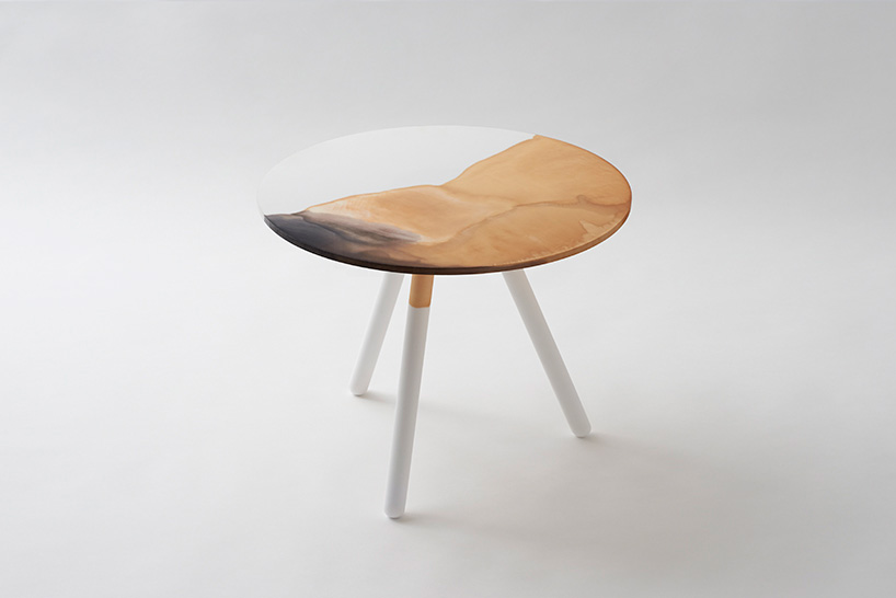 takt project dye it yourself plastic table collection TDW designboom