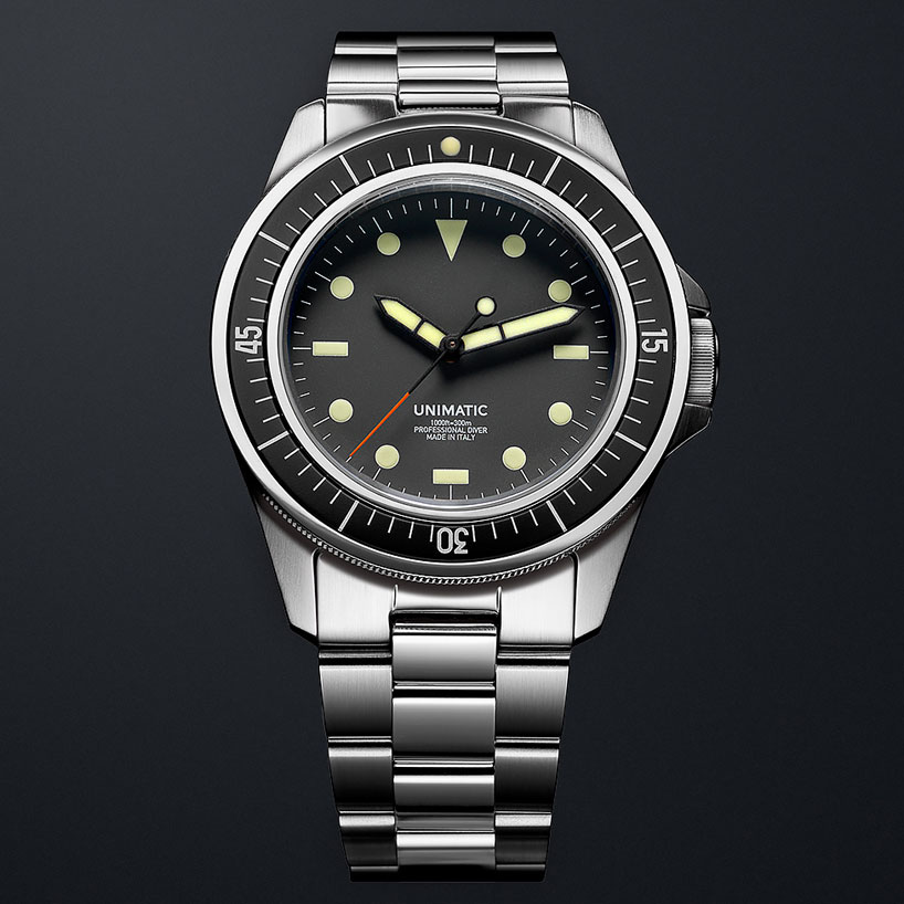 unimatic watches simone nuziato giovanni moro designboom