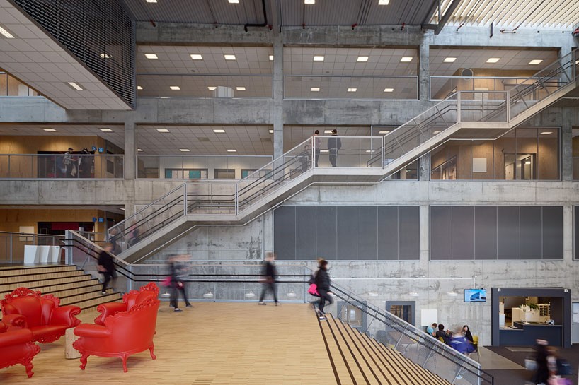 white arkitekter faerder technical high school norway designboom