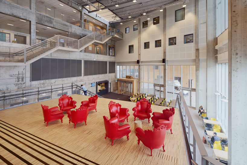 white arkitekter faerder technical high school norway designboom