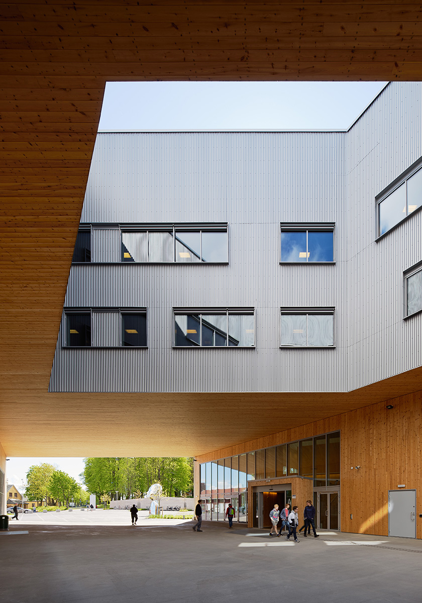 white arkitekter faerder technical high school norway designboom