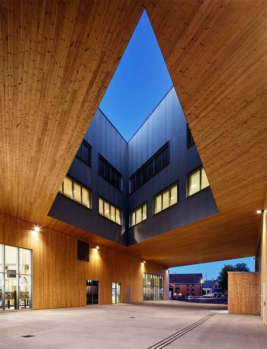 white arkitekter faerder technical high school norway designboom