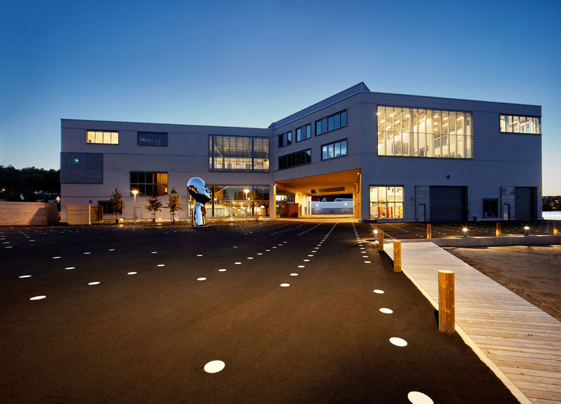 white arkitekter faerder technical high school norway designboom