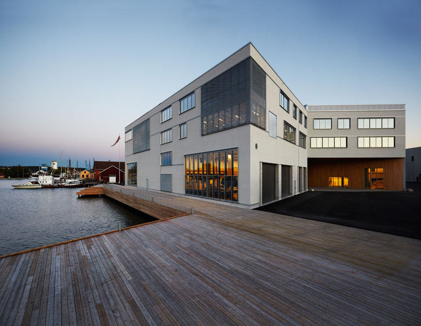 white arkitekter faerder technical high school norway designboom