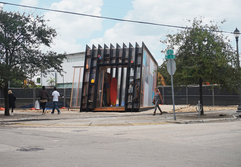 yves behar surf shack miami design district miami art week 2015 designboom