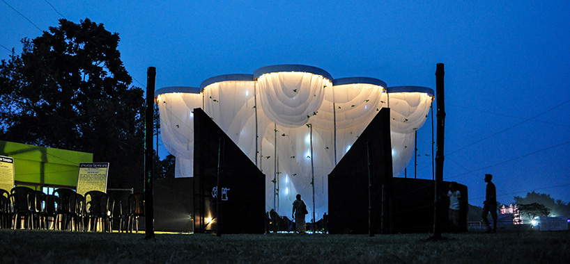 abin design studio pavilion of canopies india