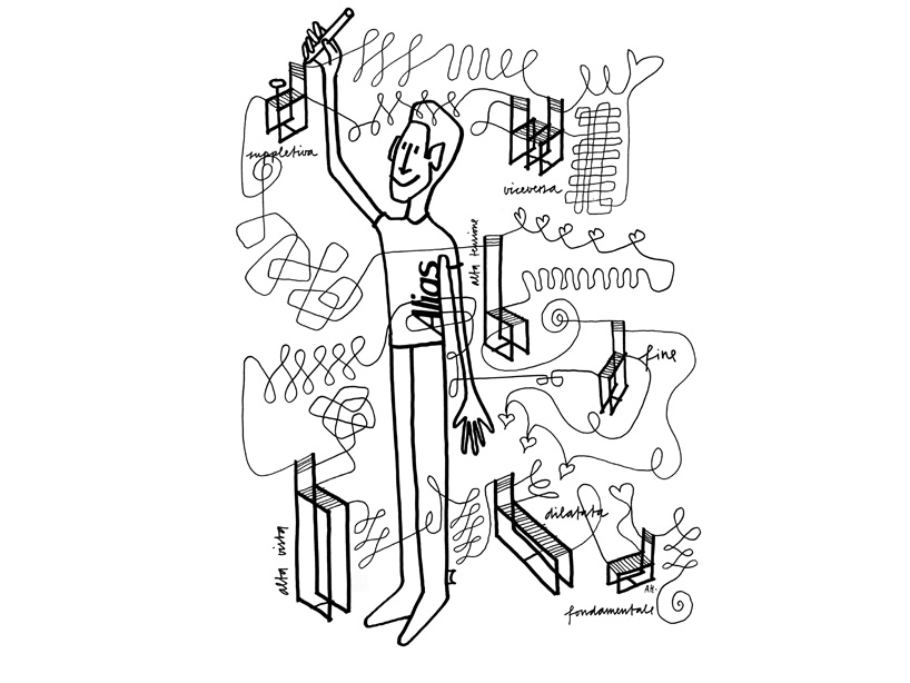 alfredo haberli spaghetti chair alias designboom