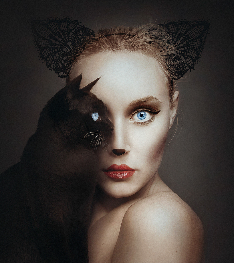 flora borsi combines human + animal features into one