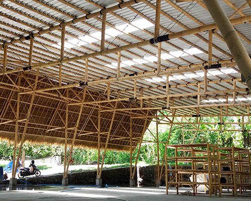 asali bali engineers bamboo structure capable of covering 545m2