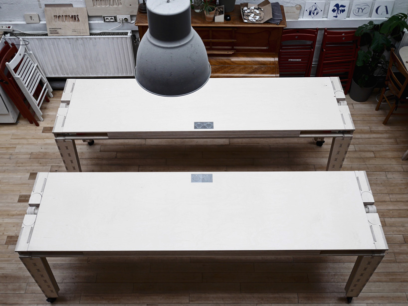 atelier JMCA work turn multi-purpose table