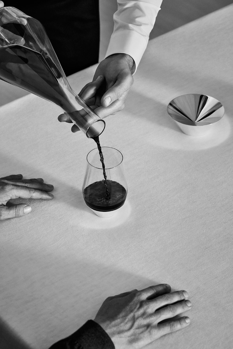 michael anastassiades sommelier collection puiforcat designboom 