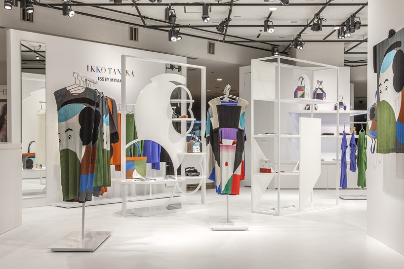 keisuke fujiwara issey miyake ikko tanaka pop-up store tokyo designboom