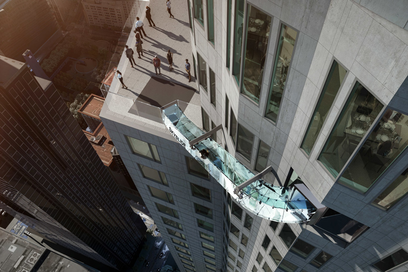 glass skyslide to be suspended 1,000 feet above los angeles