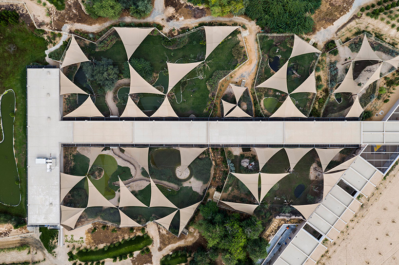 visitor center at wasit natural reserve by Xarchitects