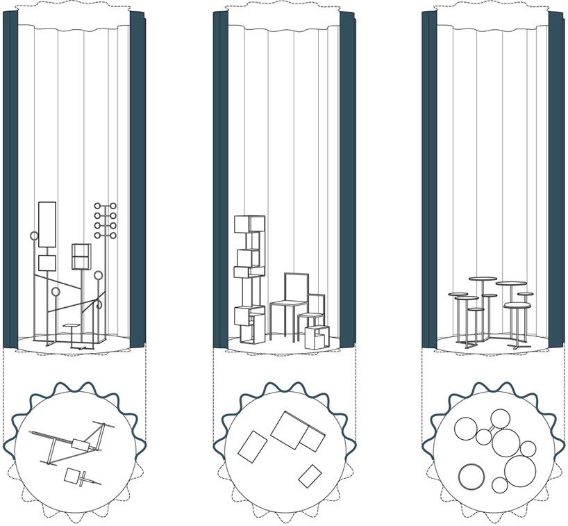  XXI triennale exhibition salone del mobie 2016 stanze exhibition designboom 