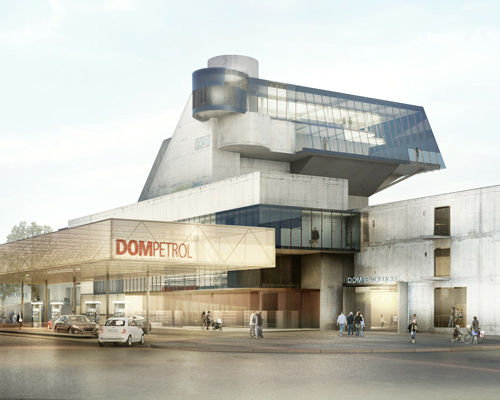 sadar + vuga and HHF architects to overhaul montenegro's dom revolucije building
